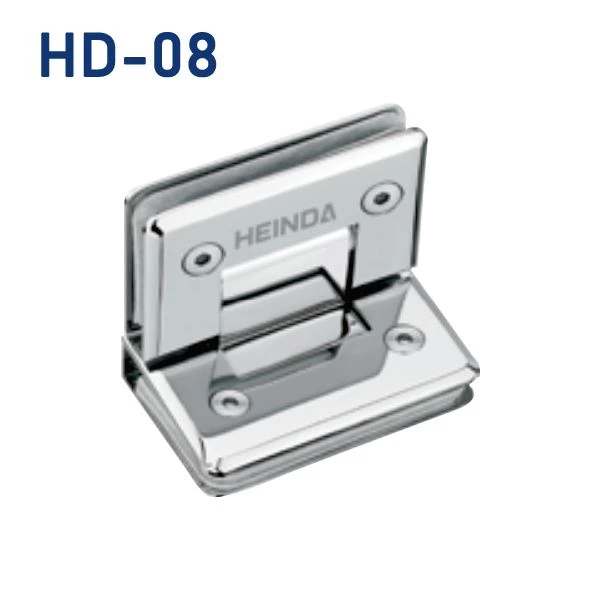 90° Bevel Edge Glass To Glass Hinge